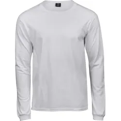 Tee Jays Herren T-Shirt 'Sof Tee' langarm 8007 white S