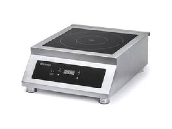 Plaque de cuisson à induction - Hendi - 5000 D - 5000 W - Inox - Commandes tactiles