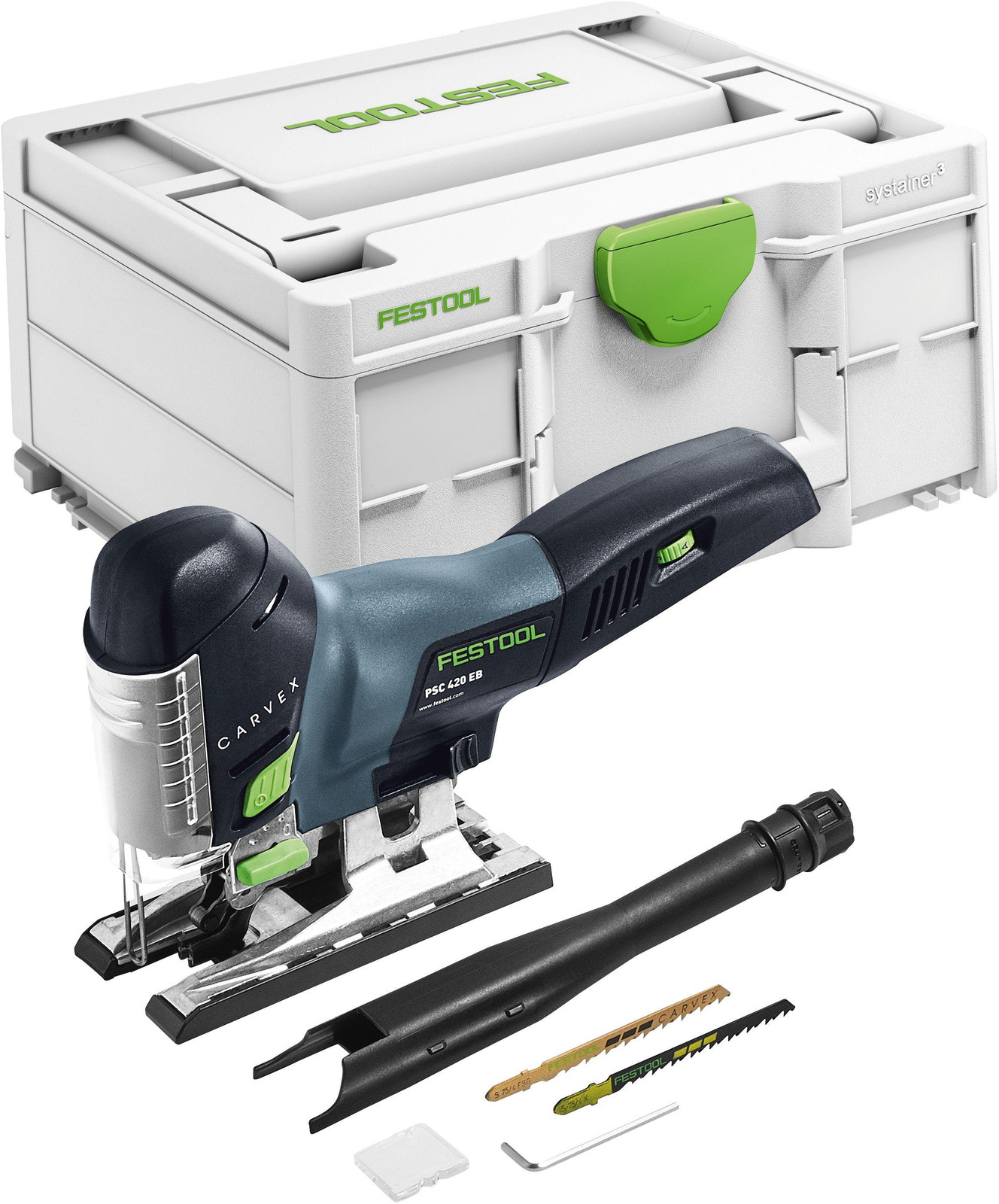 Festool PSC 420 EB-Basic accu pendelzaag 18 V 120 mm Brushless met Systainer