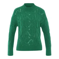Pullover Kaschmir include grün, 40