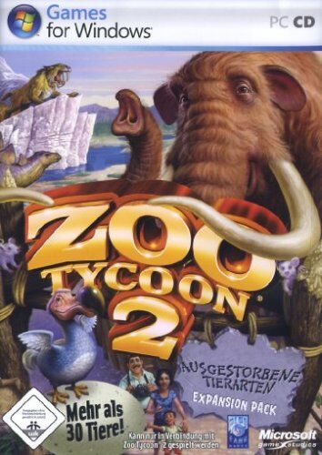 Microsoft - Zoo Tycoon 2 - Ausgestorbene Tierarten (DVD-ROM) - Preis vom 09.10.2026 07:28:09 h