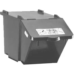 Mülleimer Knapsack Recycling-Box mit Deckel grau 45 L stapelbar mit aufklappbarem Deckel