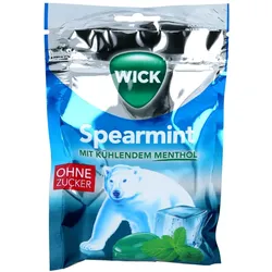 WICK Spearmint Bonbons o.Zucker 72 g