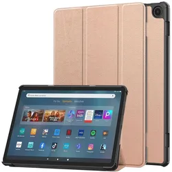 König Design Schutz Tablet Hülle für Amazon Fire Max 11 Case Cover Klapp Tasche Etuis Bumper (Amazon Fire Max 11), Tablet Hülle, Gold