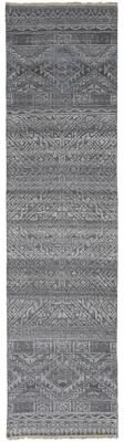 Grand Bazaar Eckhart Hand Knotted Diamond Transitional Area Rug