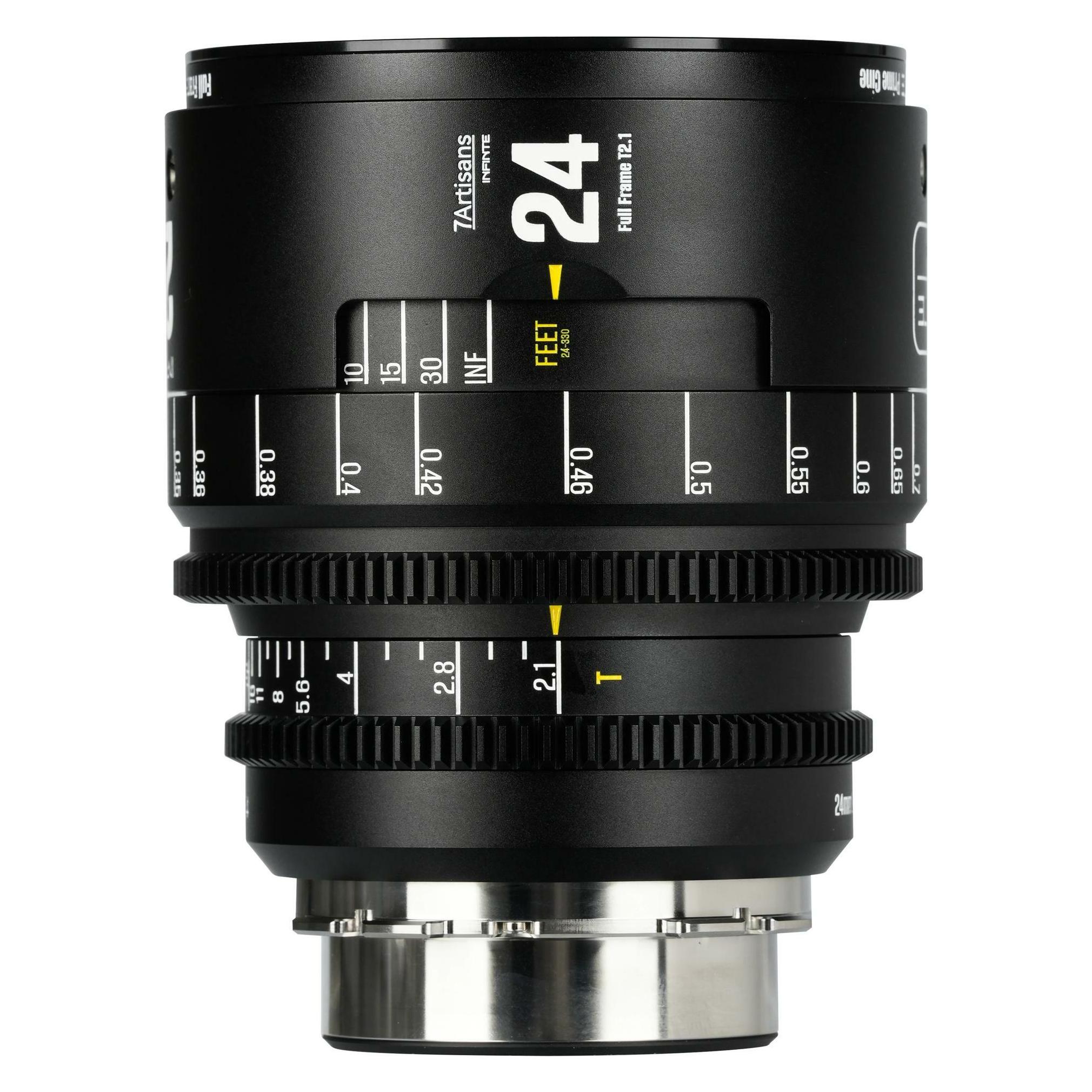 7artisans 24mm T2.1 Infinite PL Mount (L-Mount, Vollformat) (24T21B-PL INF)