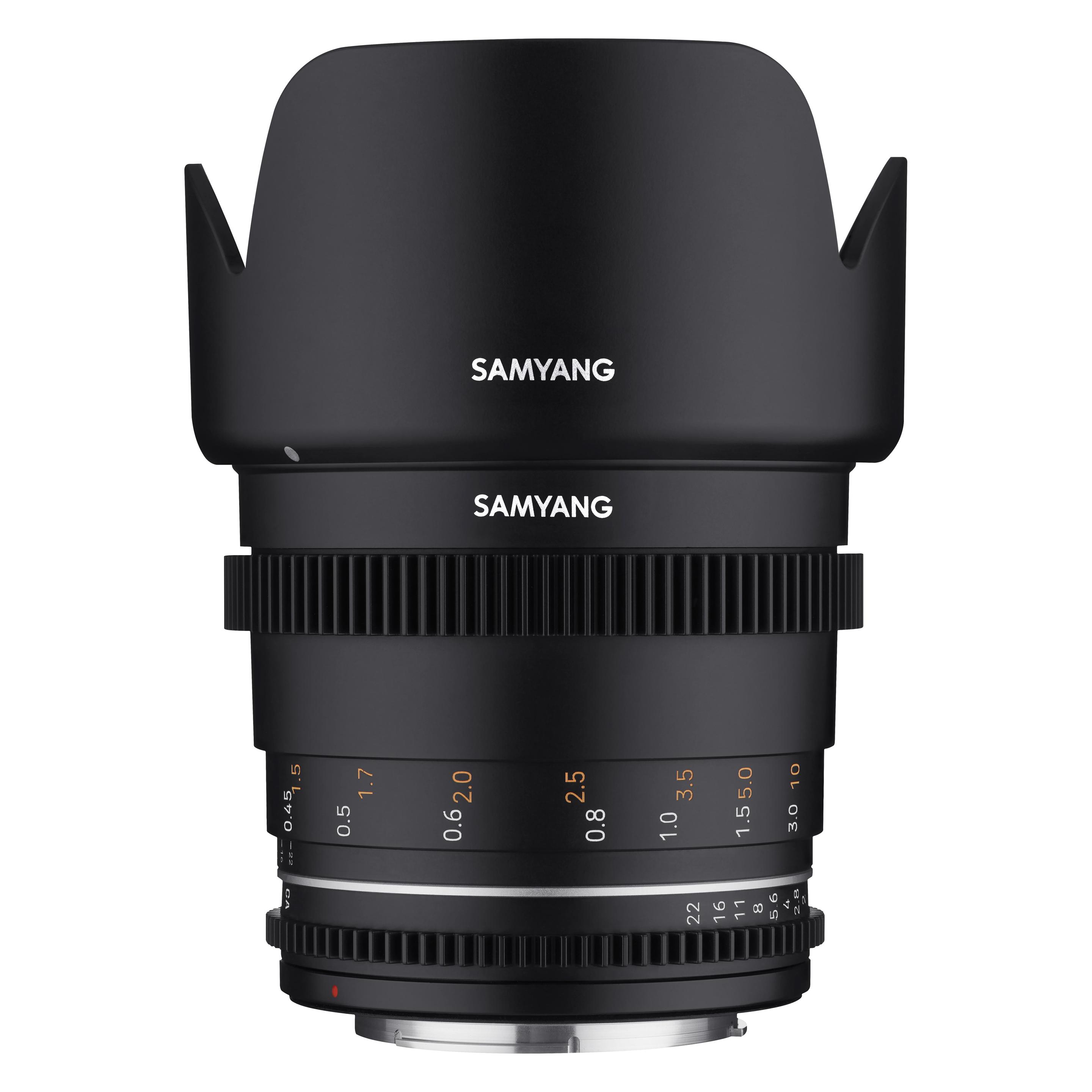 Samyang MF 50mm T1,5 VDSLR MK2 Canon EF (Canon EF, APS-C / DX, Micro Four Thirds, Vollformat) (23013)