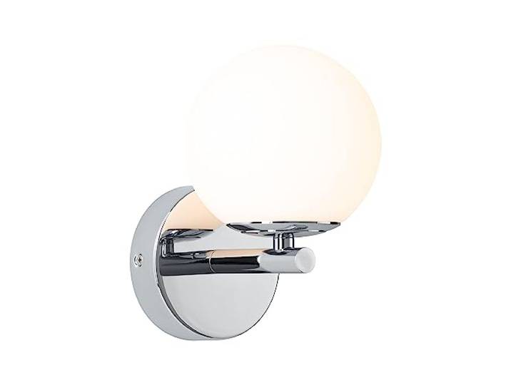 Paulmann 71067 Applique LED Selection Bathroom Gove IP44 3000K 400lm 230V 5W Chrome\, Satin luminaire de salle de bain