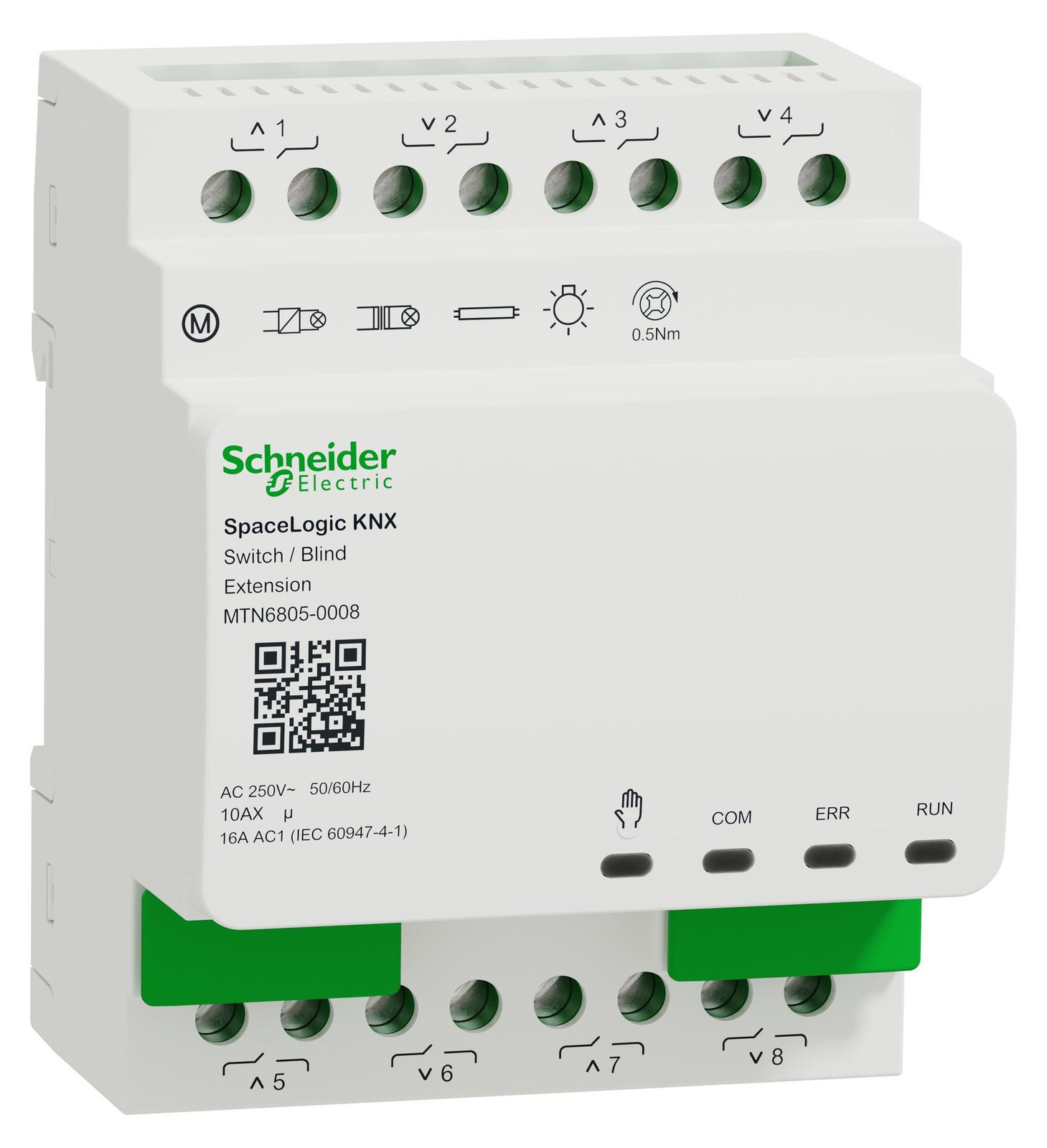 Schneider Electric SpaceLogic KNX MTN6805-0008 Uitbreiding voor schakelaar en jaloezie