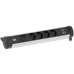 Bachmann 706.006 CYCLE Base 4xUTE 1xSchalter 1xUSB A/C 22W 0,2m 706006
