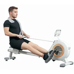 SPORTNOW Rudergerät für Zuhause Magnetisch Rudergerät mit 16 Widerstandsstufen bis 150kg
