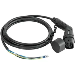 Spelsberg 59180901 Ladekabel, tiefschwarz, Schutzart IP54, Bemessungsspannung 400V AC LL 5m T2