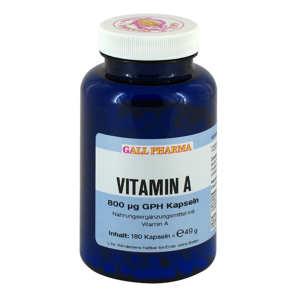 Hecht-Pharma GmbH Vitamin A 800 [my]g Gph Kapseln 00896574