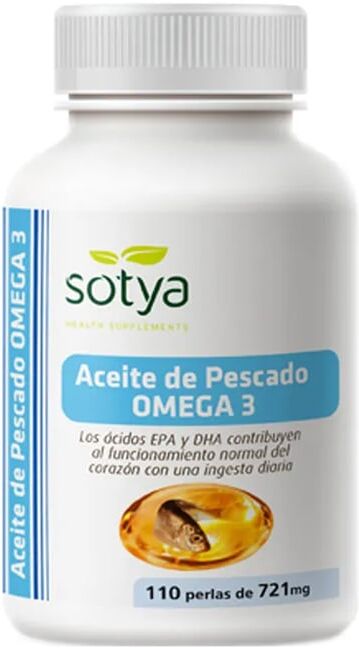 Sotya OMEGA 3 ACEITE DE PESCADO 110 Perlas