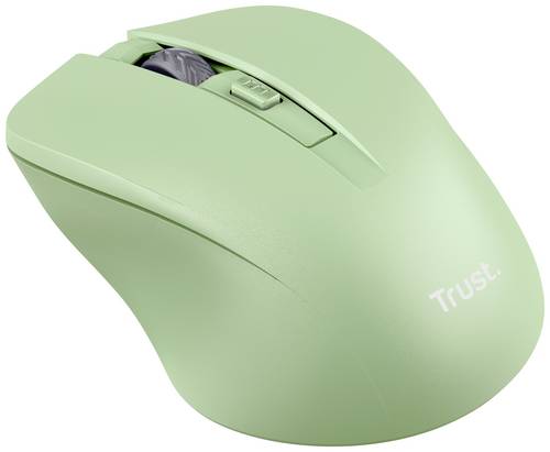 Trust MYDO SILENT Maus Funk Optisch Grün 4 Tasten 1800 dpi