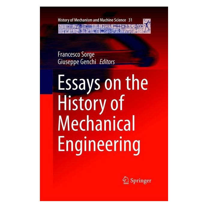 Springer Essays on the History of Mechanical Engineering (Englisch, Softcover, Francesco Sorge, Giuseppe Genchi) (56041630)