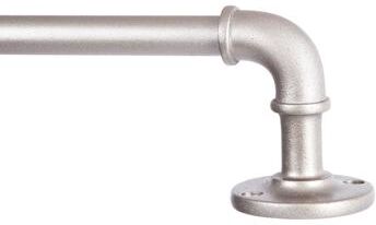 "Kenney Adler 5/8"" Indoor/Outdoor Rust-Resistant Wrap Around Curtain Rod"