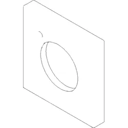 Dornbracht Rosette Kneipp-WAB - chro 092797021-00 chrom