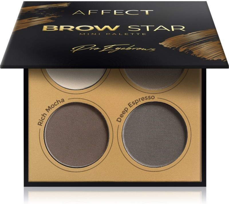 Affect Brow Star eyebrow powder palette 4x2 g