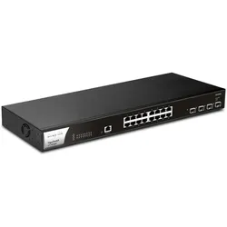 Draytek VigorSwitch Q2200x (20 Ports), Netzwerk Switch, Grau