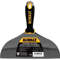 DeWalt, , Zubehör 2-146 Spachtelmesser Edelstahl schlagfest Softgriff 254 mm