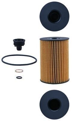 KNECHT OX 353/7D Oil filter