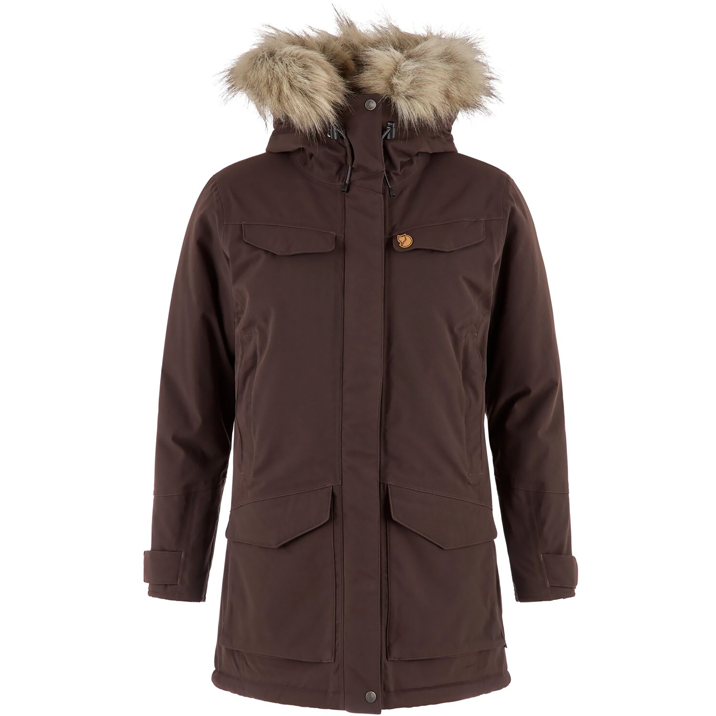 Fjällräven Nuuk Parka Damen Winterjacke schwarz Größe XS Lifestyle Isolierend Wasserabweisend