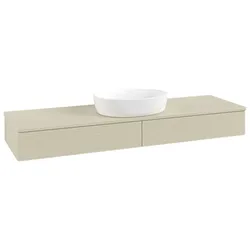 Villeroy & Boch Antao Waschtischunterschrank 1600x190x500mm K14110HJ mit Struktur FK/AP: HJ/0