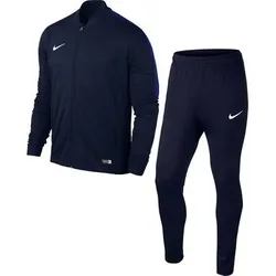 NIKE Herren Trainingsanzüge He/Uni ACADEMY16 KNT TRACKSUIT 2, Größe S in Schwarz Schwarz
