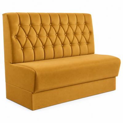 RIVOR Möbel Dinerbank Elegance 150 cm Samt Avelina Gelb 9116