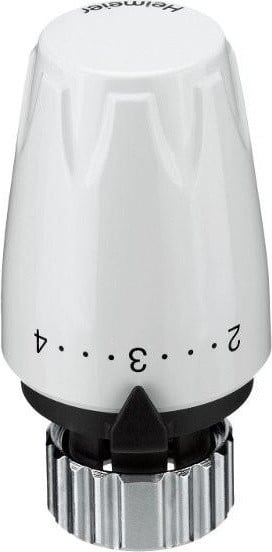 IMI Heimeier DX thermostaatkop met klemring en ventiel voor compacte radiatoren, artikelnummer 9724-24.500