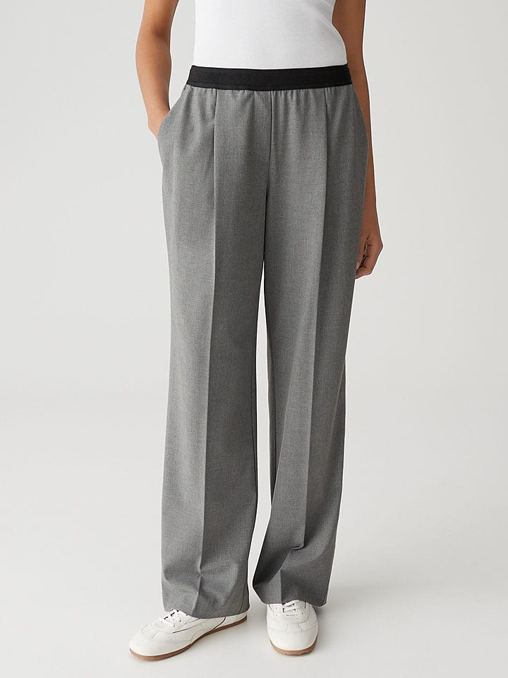 OPUS Marlenehose in Grau - 42