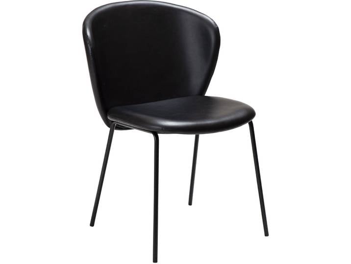 DAN-FORM Moderner Stuhl 2er-Set Stay Kunstleder black - Stuhl 2er-Set