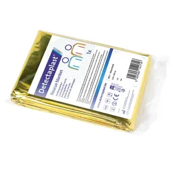 Detectaplast Rettungsdecke Gold/Silber