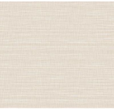 York Wallcoverings Down To Earth Cream Striated Wallpaper - 324 x 27