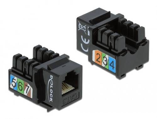 Delock 86468 RJ12-Einbaumodul Keystone 1St.