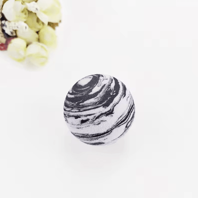 Inspire Picks Galaxy Planet Cat Ball Toy Lightweight EVA Interactive Play Ball black
