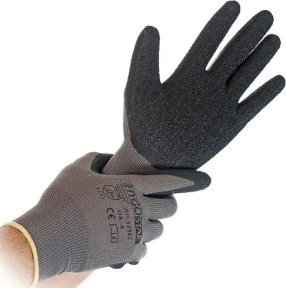 franz mensch unisex Arbeitshandschuhe SKILL grau Größe M 12 Paar