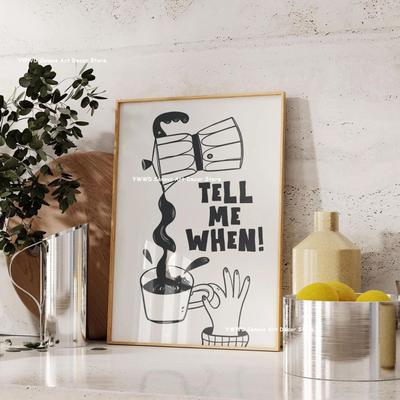 Uplift Treasures Bon Appetit Coffee Kitchen Canvas Wall Art Print 13 40x60cm No Frame