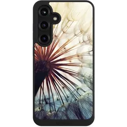Nivocase Handyhülle für Samsung Galaxy S25+ Hülle NIVOpure Case Schwarz Blumen Fotografie Pusteblume (Samsung Galaxy S25+), Smartphone Hülle, Schwarz