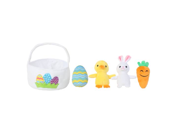 Panier de Pâques en peluche