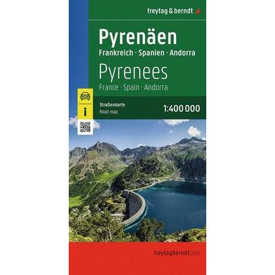 freytag & berndt Straßenkarte Pyrenäen, Frankreich - Spanien - Andorra 1:400.000, Sonstige von , KOMPASS Freytag & Berndt, 978-3-7079-2509-8
