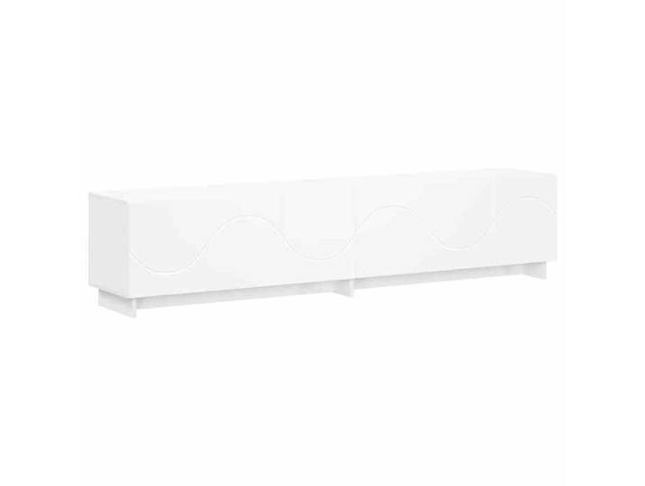Remise Meuble de télévision - Blanc - Meuble TV classique - 180x34 5x40cm - Blanc - Bois d'ingénierie_byu55v