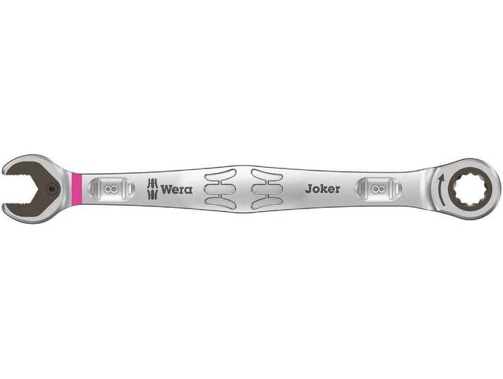 Ratsche WERA Jo , silber (silberfarben), B:5cm H:2,2cm L:2,2cm, Metall, Schraubenschlüssel, Ratsche