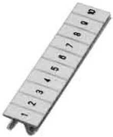 Phoenix Contact Bande de repérage Zackband ZB 5 lgs 201-210 blanc 10 pièces (1050017:0201)