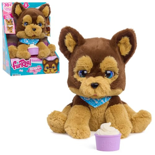 FurReal Benny de Kus en Knuffel Pup Interactieve Pluche Puppy