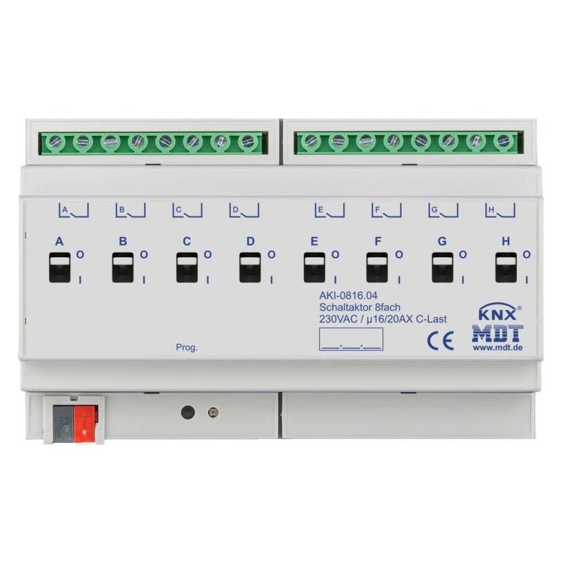 MDT Schaltaktor (Schaltaktor) (AKI-0816.04)