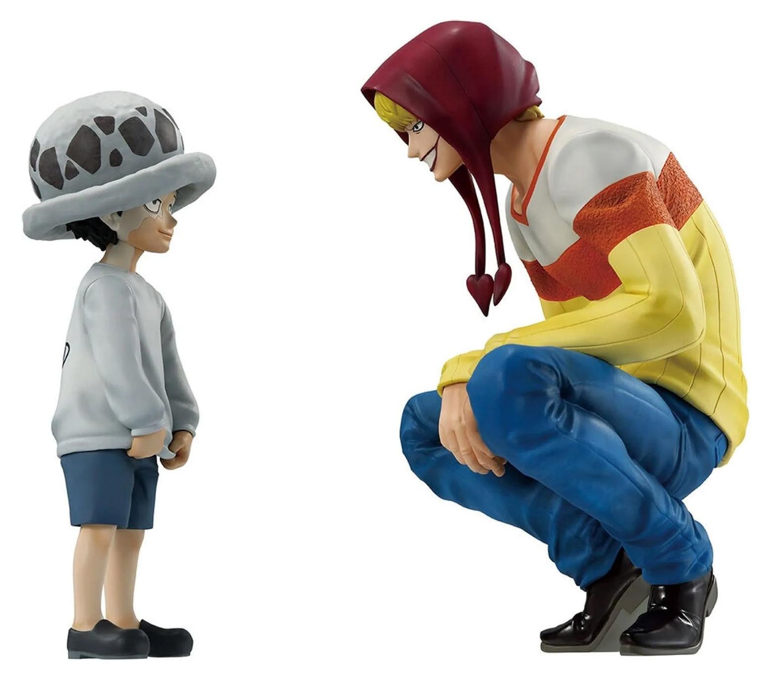Bandai One Piece Ichibansho Trafalgar Law & Corazon The Unbreakable Law PVC-beeldje, 11 cm