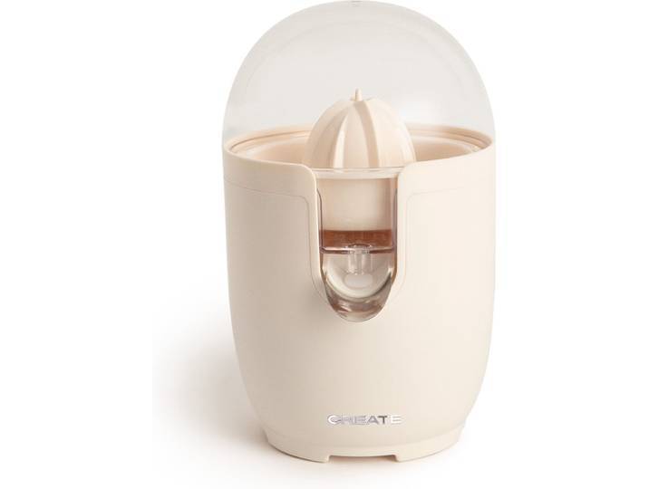 CREATE- Elektrische Citruspers 90W\, Kleur: Gebroken wit - JUICER RETRO