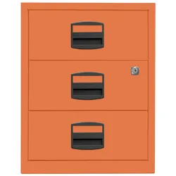 Rollcontainer PFA | 3 Universalschubladen - 603 orange